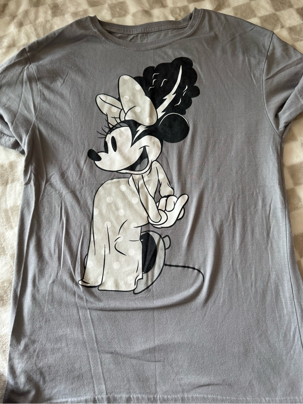 Disney Minnie bride of Frankenstein woman T-shirt